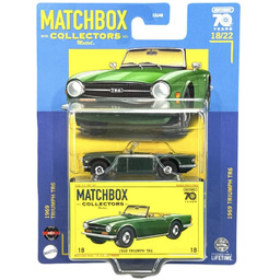 MATCHBOX COLLECTORS 1969 TRIUMPH TR6 18/22 HLJ63