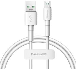 Baseus Mini Biały kabel microUSB 0,5m 4A CAMSW-C02