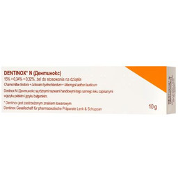 Dentinox N Żel do stosowania na dziąsła 15%