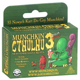 Munchkin Cthulhu 3: Niewypowiedziana krypta, gra karciana, dodatek