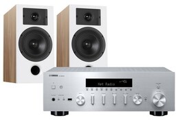 YAMAHA Zestaw stereo MusicCast R-N600A + INDIANA Line