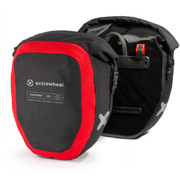Extrawheel, Sakwy rowerowe tylne, Wayfarer Premium cordura E0048