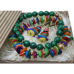 Zestaw bransoletki kolczyki w pudełku 9161 [p24]