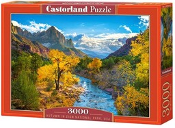 Castorland, puzzle, Autumn In Zion National Park, Usa,