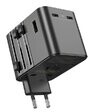 Uniwersalny adapter podróżny JELLICO S9 PD 2xUSB-C +