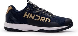 Hundred xoom pro Badminton shoe,sizeUK6,navy/gold