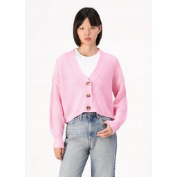 ONLY SWETER ROZPINANY KARDIGAN RÓŻOWY DAMSKI S 1JMB