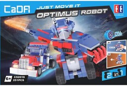 CADA Klocki plastikowe Just Move It Optimus robot