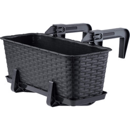 Doniczka rattanowa z podstawką Frette 40 cm +