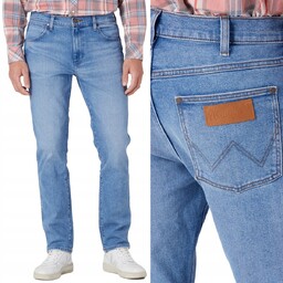 Wrangler LARSTON SLIM TAPERED 365 Cool Twist DOPASOWANE