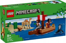 LEGO MINECRAFT - REJS STATKIEM PIRACKIM ZESTAW KLOCKÓW