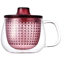 Kubek do herbaty Kinto Unitea Czerwony - 350