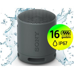 Sony Głośnik mobilny SONY SRS-XB100 Bateria 16 godz.