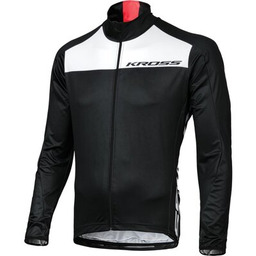KROSS Kurtka rowerowa Pro Team (rozmiar S) Czarny