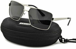 Stylion Męskie Pilotki Przeciwsłoneczne Polaryzacyjne okulary Aviator POL-7067