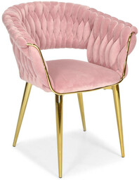 Fertone Krzesło z podłokietnikami glamour IRIS LUX -