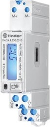 Jednofazowy, dwukierunkowy licznik energii Finder 7M.24.8.230.0310 z podświetlanym