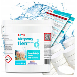 Aktywny Tlen do Basenu Jacuzzi Spa Chemia Basenowa