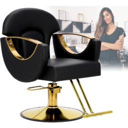 Fotel fryzjerski Jayce hydrauliczny obrotowy do salonu fryzjerskiego