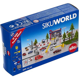 siku 5591, City Life Accessory Set, Plastic, Multicolour,
