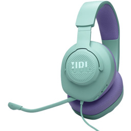 Przewodowe słuchawki gamingowe JBL 100M2 Cyjan