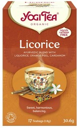Herbatka z lukrecją (licorice) BIO, YOGI TEA, (17
