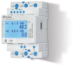 Trójfazowy wielofunkcyjny, dwukierunkowy licznik energii Finder 7M.38.8.400.0112