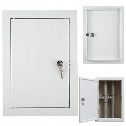 Drzwiczki Rewizyjne Wyczystka Zamykana na Zamek Klucz 15x25
