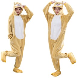 Bestomi, Piżama Kigurumi Onesie Pies Shiba, Piesek Rozmiar