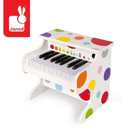 Elektroniczne pianino Confetti J07618- Janod, zabawki muzyczne