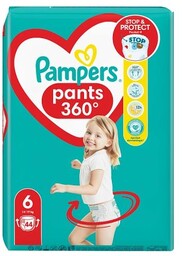 Pampers Pants 6 Pieluchomajtki 15+kg, 44 sztuki