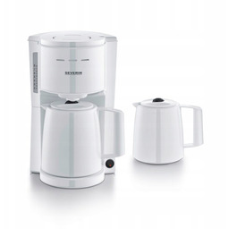 Ekspres Do Kawy Przelewowy 2 Dzbanki Termiczne 1L