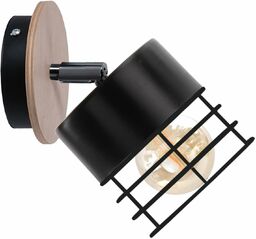 Loftowa LAMPA ścienna KET795 regulowana OPRAWA druciany kinkiet