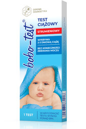 Diagnosis Strumieniowy test ciążowy BOBO- dokładność ponad 99