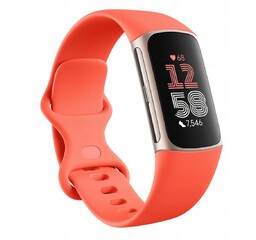 Smartband Google Fitbit Charge 6 koralowy SpO2 5