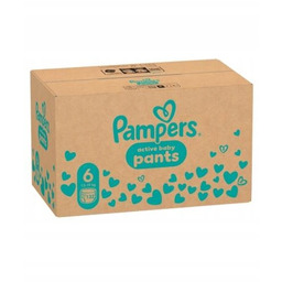 Pampers Active Baby, Pieluchomajtki rozmiar 6, 13-19 kg,