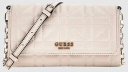 GUESS Beżowa torebka z funkcją portfela Assia Mini