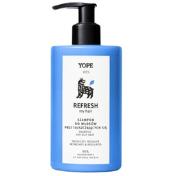 Yope Men, Refresh My Hair, szampon odświeżający