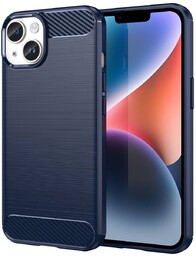 Carbon Case etui iPhone 14 Plus elastyczny żelowy