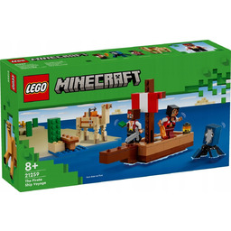 Lego Klocki Minecraft 21259 Rejs statkiem pirackim
