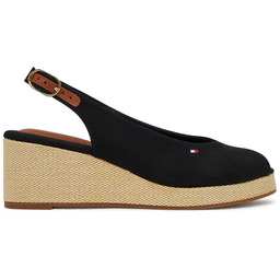 Espadryle Tommy Hilfiger Flag Mid Wedge Espad Slingback