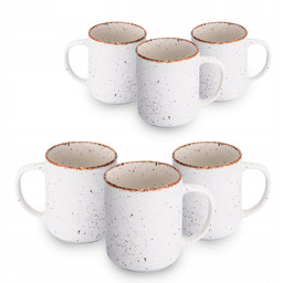 Zestaw kubków 6 sztuk Kubki do kawy duże