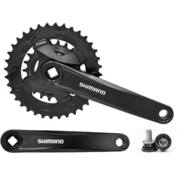Shimano Mechanizm korbowy FC-MT101-B2 36/22T 9rz 175mm