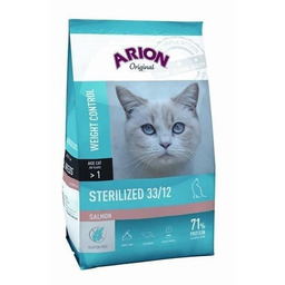 Arion Original Weight Control Cat Sterilised Salmon 2
