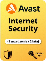 Avast Internet Security (1 urządzeń / 2 lata)