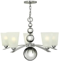 Żyrandol lampa designerska ZELDA HK/ZELDA5 PN Elstead