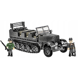 klocki Cobi 2275 Sd.Kfz. 7 Half-Track niemiecki ciągnik