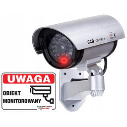 Atrapa Kamery Ir Led Kamera Zewnętrzna Z Diodą