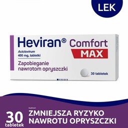 Heviran Comfort MAX 400 mg, 60 tabletek