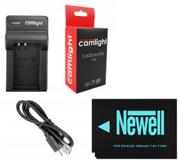 Ładowarka Usb Akumulator Do Nikon Coolpix P1000